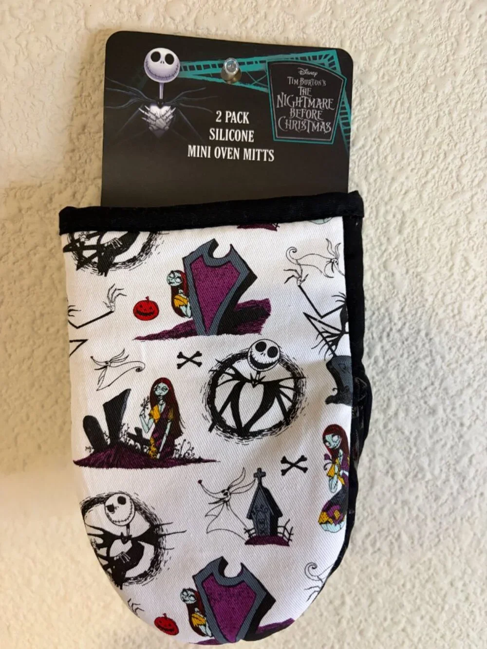 Disney Nightmare Before Christmas Kitchen Towels Oven Mitts Set Jack NWT